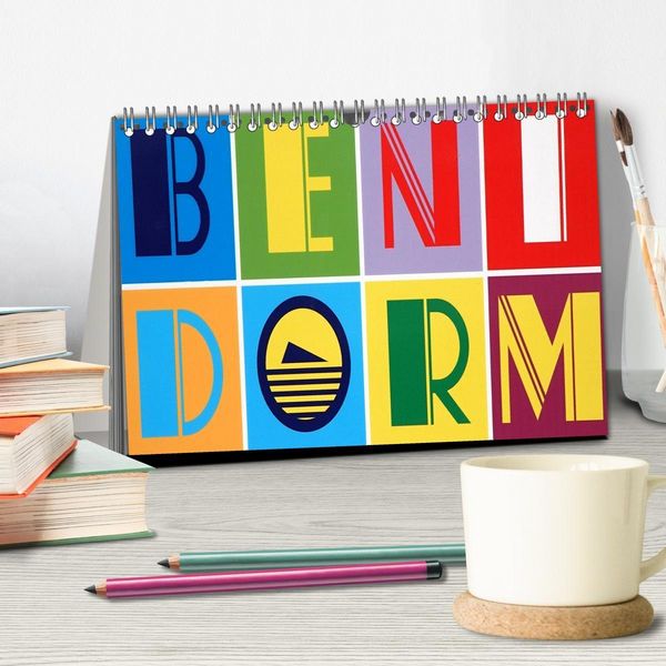 Produktbild: Benidorm (Tischkalender 2027 DIN A5 quer), CALVENDO Monatskalender