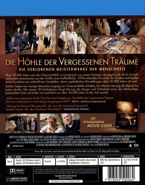 Produktbild: Die H&ouml;hle der vergessenen Tr&auml;ume 3D