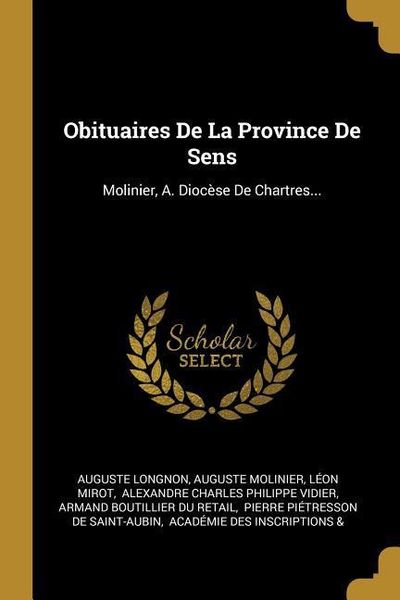Produktbild: Obituaires De La Province De Sens