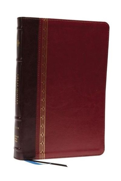 Produktbild: NRSVCE, Great Quotes Catholic Bible, Leathersoft, Burgundy, Comfort Print
