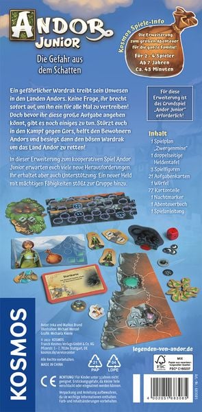Produktbild: Andor Junior Erweiterung Gefahr aus dem Schatten