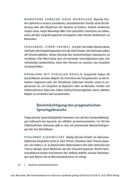 Produktbild: Wie Kommunikation im Autismus-Spektrum gelingt