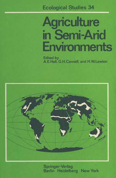 Produktbild: Agriculture in Semi-Arid Environments