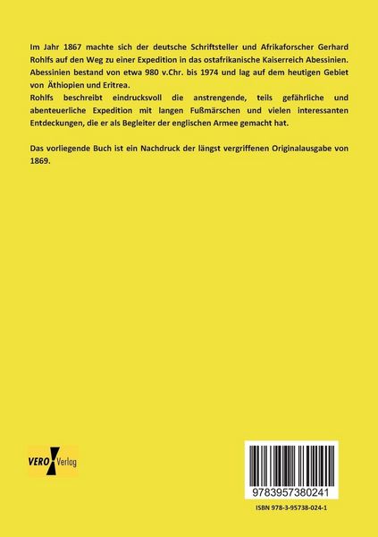 Produktbild: Mit dem englischen Expeditionscorps in Abessinien