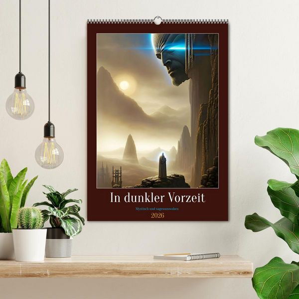 Produktbild: In dunkler Vorzeit - Mystisch und sagenumwoben (Wandkalender 2026 DIN A2 hoch), CALVENDO Monatskalender