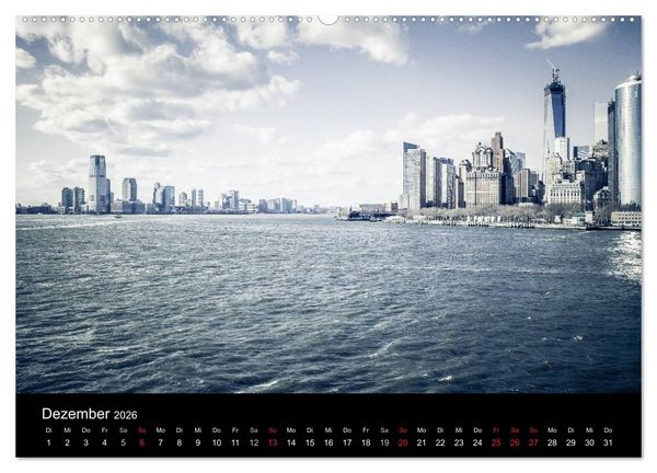 Produktbild: New York (Wandkalender 2026 DIN A2 quer), CALVENDO Monatskalender