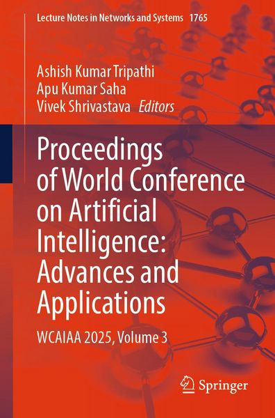 Produktbild: Proceedings of World Conference on Artificial Intelligence: Advances and Applications