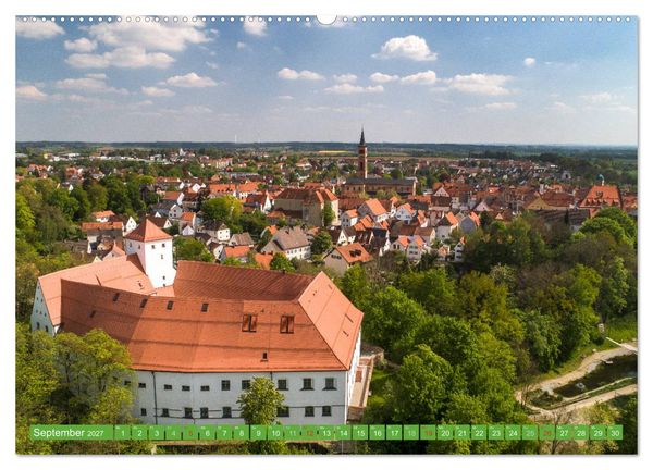 Produktbild: Augsburg und Umgebung (Wandkalender 2027 DIN A2 quer), CALVENDO Monatskalender
