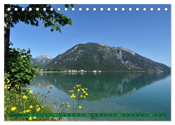 Produktbild: Zeit f&uuml;r Pertisau am Achensee in Tirol - Austria (Tischkalender 2026 DIN A5 quer), CALVENDO Monatskalender
