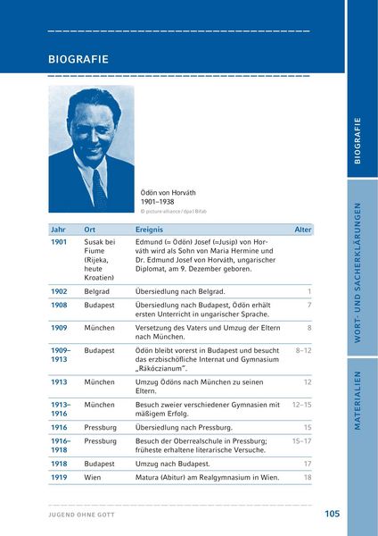 Produktbild: Jugend ohne Gott von &Ouml;d&ouml;n von Horv&aacute;th (Textausgabe)