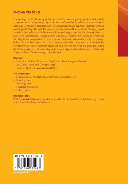 Produktbild: Soziologische Basics