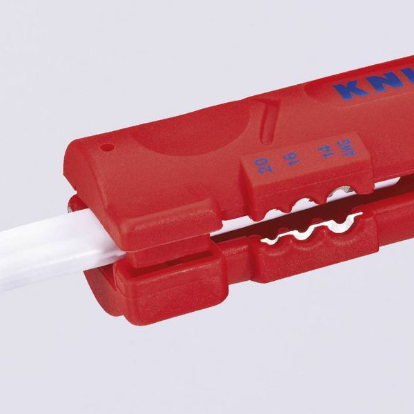 Produktbild: Knipex 16 64 125 SB Kabelentmanteler Geeignet f&uuml;r Flachkabel, Rundkabel, Feuchtraumkabel 4 bis 13 mm 0.8 bis 2.5 mm&sup2;