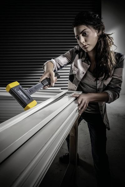 Produktbild: Halder SUPERCRAFT 3380.045 Schonhammer ergonomischer Griff, mittelhart 1000g 310mm 1St.