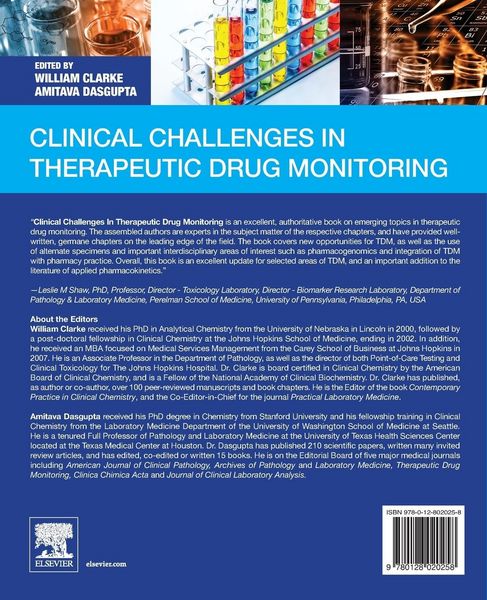 Produktbild: Clinical Challenges in Therapeutic Drug Monitoring