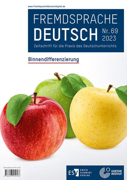 Produktbild: Fremdsprache Deutsch - - Heft 69 (2023): Binnendifferenzierung
