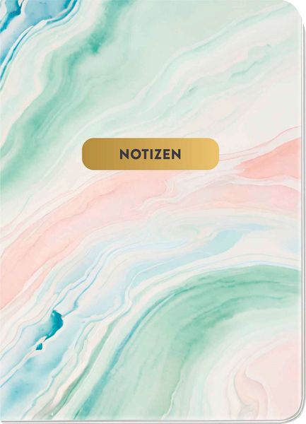 Produktbild: Notizheft Blumengl&uuml;ck Pastell