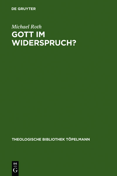 Produktbild: Gott im Widerspruch?