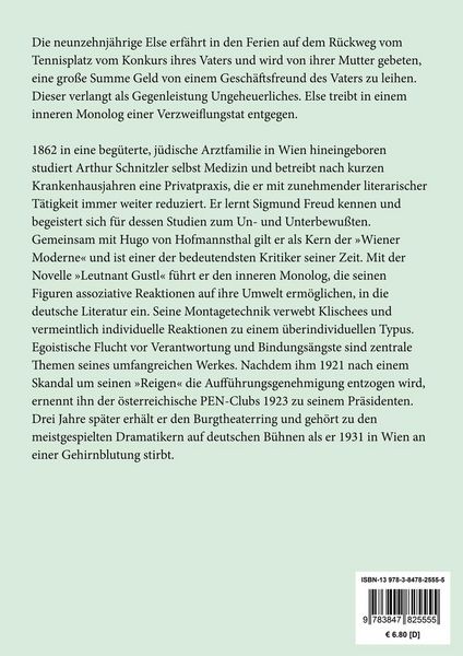 Produktbild: Fr&auml;ulein Else (Gro&szlig;druck)