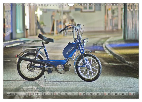 Produktbild: Oldtimer Mopeds - fotografiert von Michael Allmaier (Wandkalender 2026 DIN A3 quer), CALVENDO Monatskalender