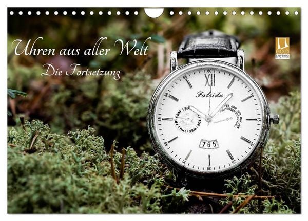 Uhren aus aller Welt - Die Fortsetzung (Wandkalender 2026 DIN A4 quer), CALVENDO Monatskalender