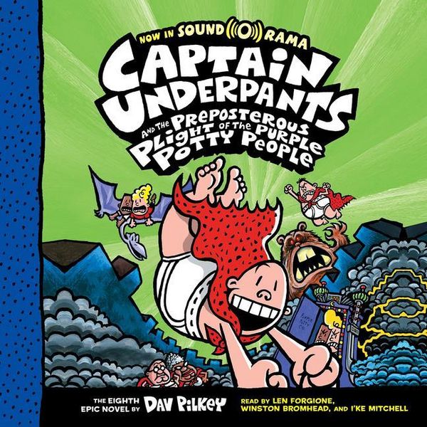 Produktbild: Captain Underpants and the Preposterous Plight of the Purple Potty People: Color Edition (Captain Underpants #8)