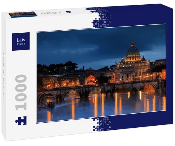 Produktbild: Lais Puzzle Blick auf St. Peter in Rom 1000 Teile