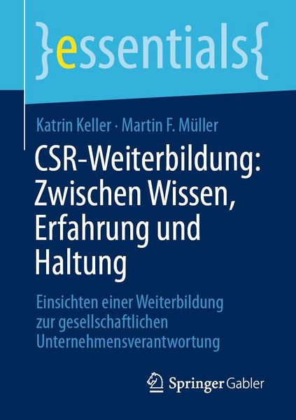 Produktbild: CSR-Weiterbildung: Zwischen Wissen, Erfahrung und Haltung