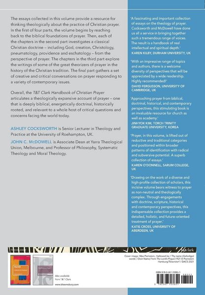 Produktbild: T&T Clark Handbook of Christian Prayer