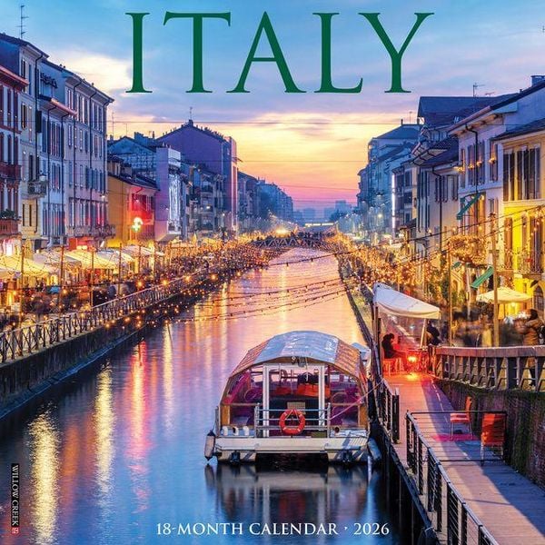 Produktbild: Italy 2026 Wall Calendar