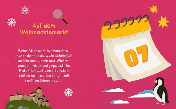 Produktbild: Checker Tobi: Das Adventskalender-Buch - Der X-mas-Check: Abenteuer K&auml;lte, Schnee und Eis