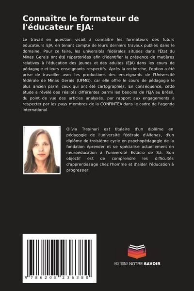 Produktbild: Conna&icirc;tre le formateur de l'&eacute;ducateur EJA: