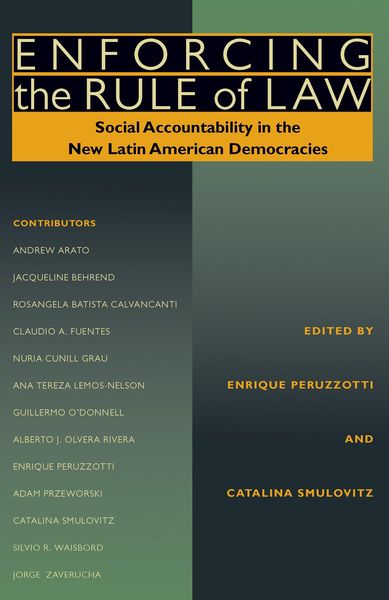 Produktbild: Enforcing the Rule of Law