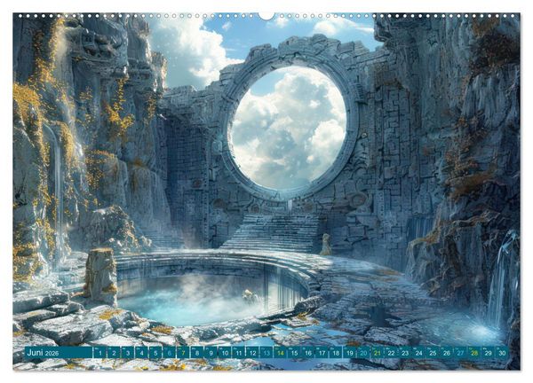 Produktbild: Mystische r&auml;tselhafte Orte (Wandkalender 2026 DIN A2 quer), CALVENDO Monatskalender
