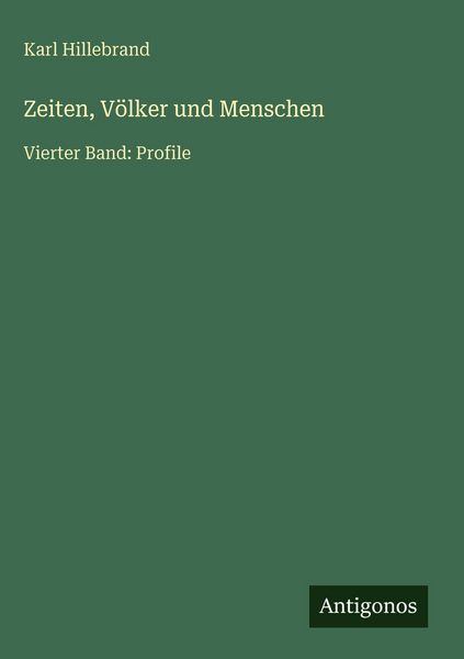 Produktbild: Zeiten, V&ouml;lker und Menschen