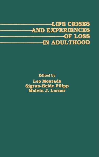 Produktbild: Life Crises and Experiences of Loss in Adulthood