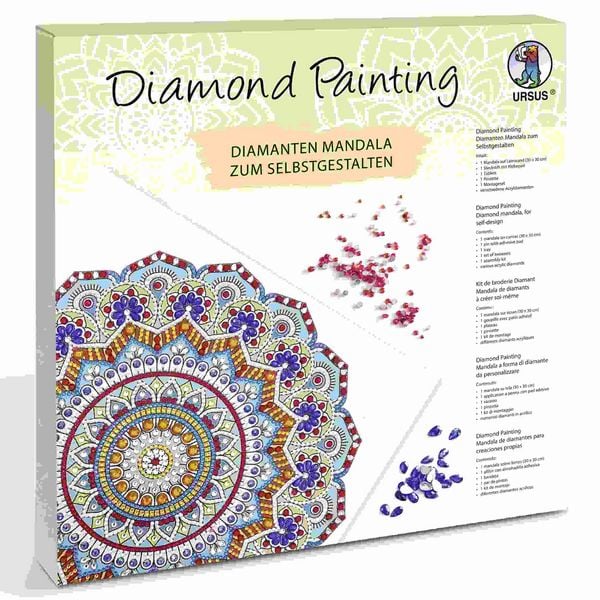 Produktbild: URSUS Diamond Painting Mandala Set 1