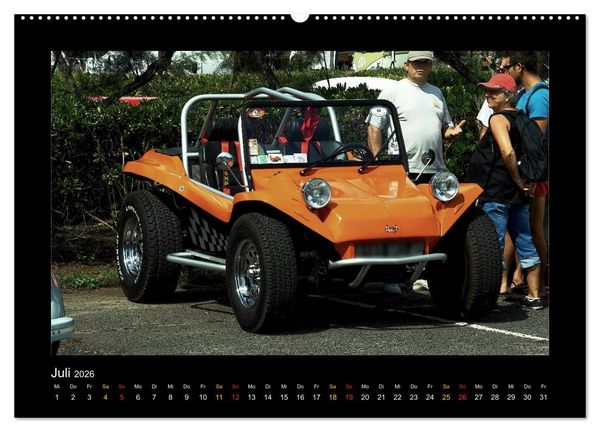 Produktbild: Buggys - die Kultautos der 80er (hochwertiger Premium Wandkalender 2026 DIN A2 quer), Kunstdruck in Hochglanz