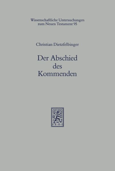 Produktbild: Der Abschied des Kommenden