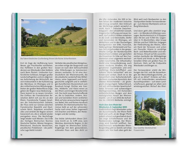 Produktbild: KOMPASS Wanderf&uuml;hrer Rheinsteig RheinBurgenWeg, 34 Etappen mit Extra-Tourenkarte