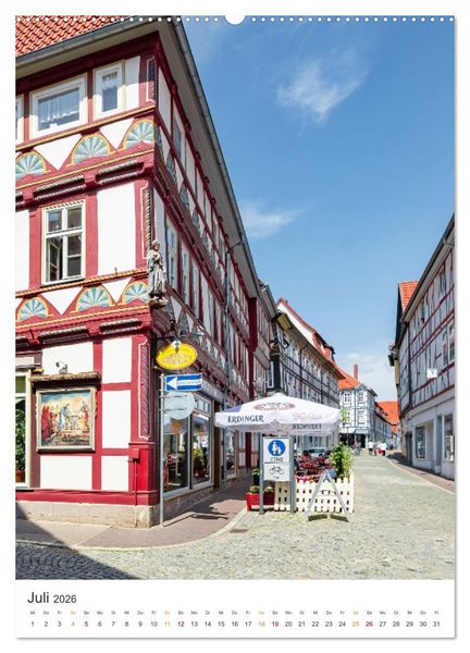 Produktbild: Duderstadt am Harz (Wandkalender 2026 DIN A2 hoch), CALVENDO Monatskalender
