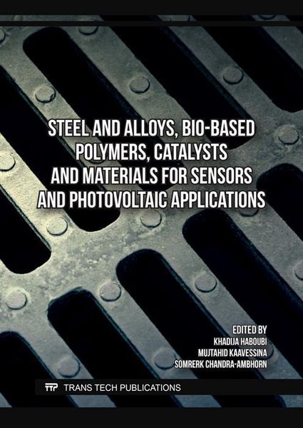 Produktbild: Steel and Alloys, Bio-Based Polymers, Catalysts and Materials for Sensors and Photovoltaic Applications
