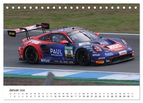 Produktbild: Deutsche Tourenwagen (Tischkalender 2026 DIN A5 quer), CALVENDO Monatskalender