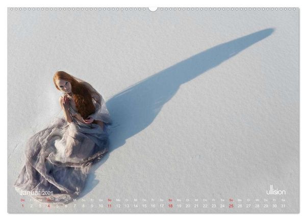 Produktbild: OPHELIA, sinnlich - mystisch - sehnsuchtsvoll (hochwertiger Premium Wandkalender 2026 DIN A2 quer), Kunstdruck in Hochglanz