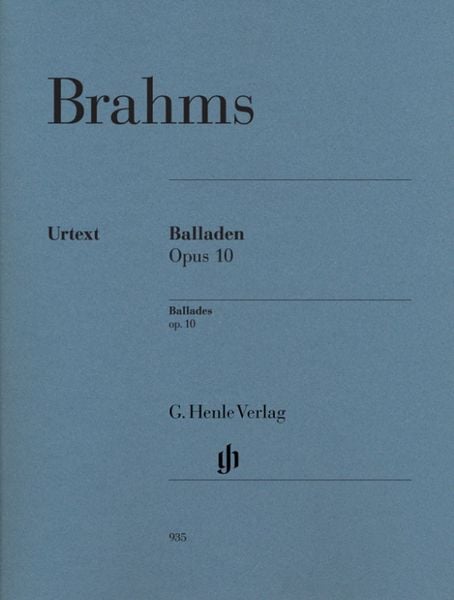 Johannes Brahms - Balladen op. 10