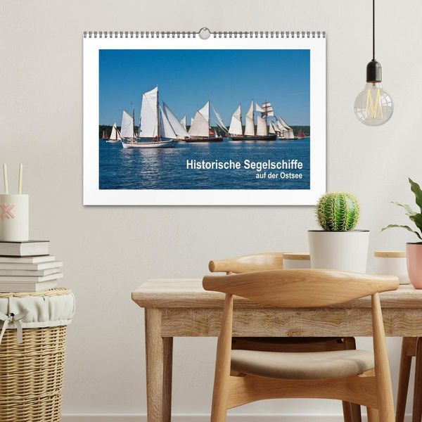 Produktbild: Historische Segelschiffe auf der Ostsee (Wandkalender 2026 DIN A3 quer), CALVENDO Monatskalender