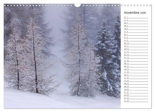Produktbild: Balade au c&oelig;ur des Dolomites (Calendrier mural 2026 DIN A3 vertical), CALVENDO calendrier mensuel