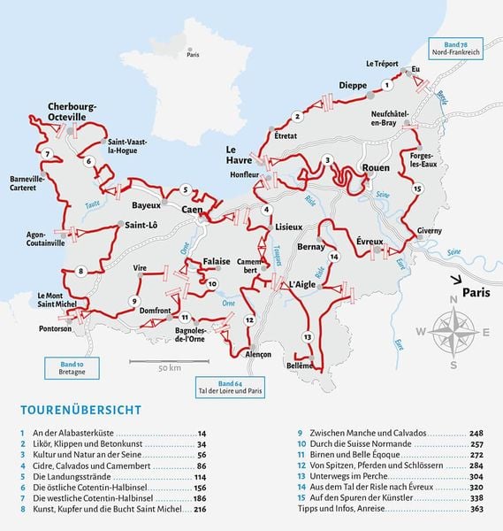 Produktbild: Entdeckertouren mit dem Wohnmobil Normandie