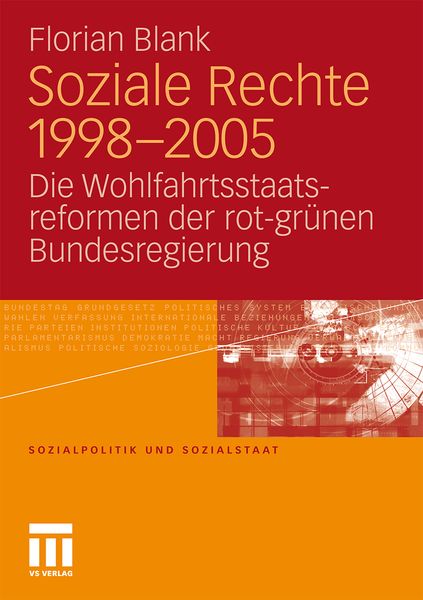 Produktbild: Soziale Rechte 1998-2005