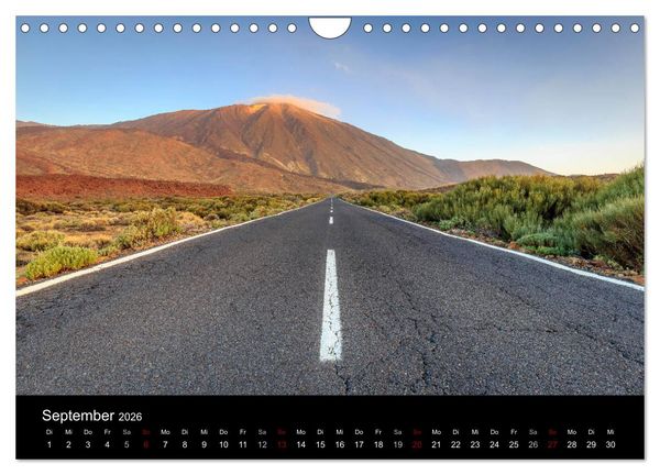 Produktbild: Teneriffa - Die Vulkaninsel im sch&ouml;nsten Licht (Wandkalender 2026 DIN A4 quer), CALVENDO Monatskalender