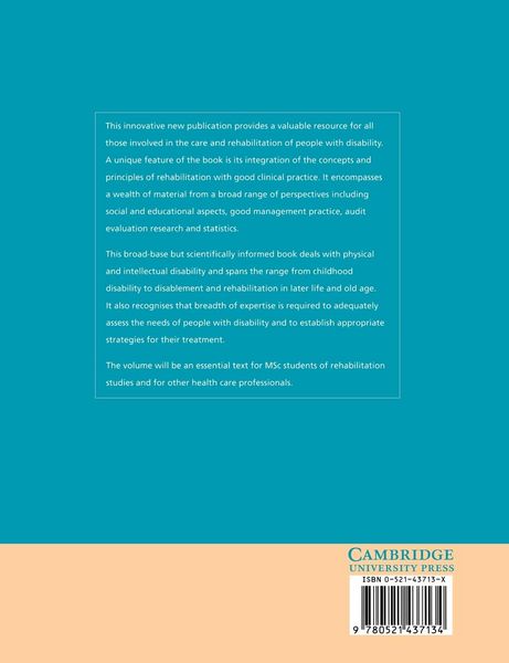 Produktbild: Rehabilitation Studies Handbook